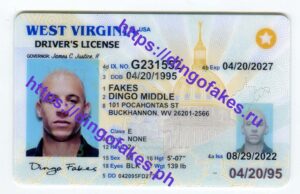 Dingo Fakes Official - WEST VIRGINIA fake ids